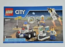 LEGO 60077 City Space Starter Set Instructions Only No Bricks 2015 Retired