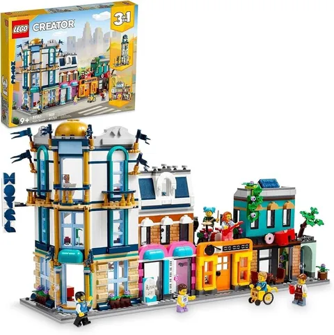 LEGO 31141 Creator 3-in-1 Main Street Complete Set Original Box Instructions