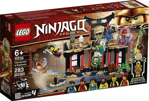 LEGO NINJAGO: Tournament of Elements (71735) - ALL PIECES - USED - NO LLYOD FIG