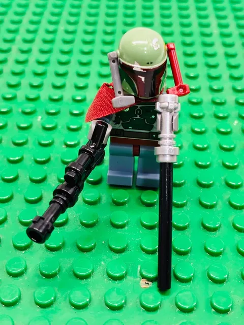 LEGO Star Wars Boba Fett - Pauldron, Helmet, Jet Pack 8097 minifigure WG35