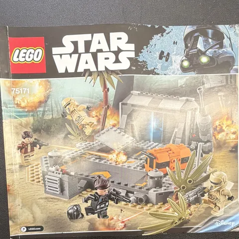 COMPLETE LEGO Star Wars 75171 Battle on Scarif Rogue One 419pcs no BOX no FIGS