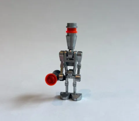 Lego IG-88 Metallic Silver Minifigure Star Wars 6209 sw0151 bounty hunter lot