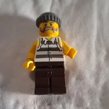 LEGO Genuine Verne The Robber Minifigure