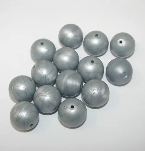14 LEGO Bionicle Zamor Sphere Balls 54821 Pearl Light Gray