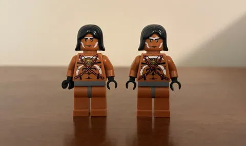 LEGO Hovitos Native Tribesmen Minifigures Indiana Jones The Original Adventures