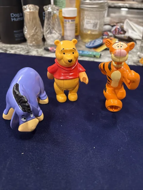 LEGO Duplo Lot Of 3 Winnie The Pooh, Walking Tigger and Eeyore