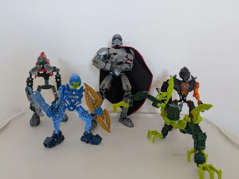 LEGO Bionicle Figures Lot + Captain Phasma + Jimi Stringer