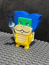 Lego Ludwig 71408 Super Mario Minifigure Von Koopa Figure - Complete w/ Staff