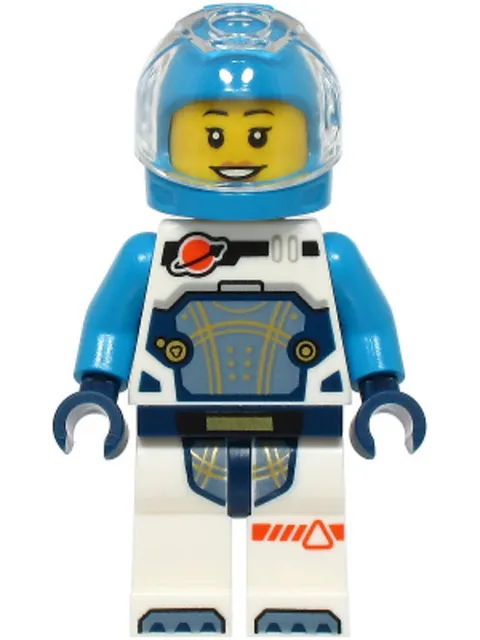 LEGO: Astronaut Female White Spacesuit (cty1722)
