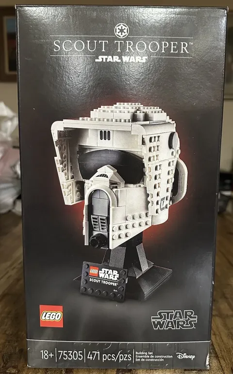 LEGO Star Wars Scout Trooper Helmet Collection 75305 471pcs 18+