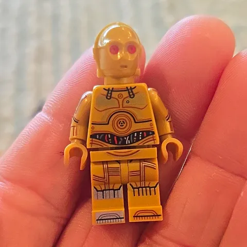 LEGO Star Wars C-3PO Gold Droid Minifigure Figure Plastic Age 6+ 1pc