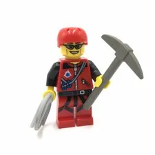 LEGO Mountain Climber CMF 71002 Series 11 minifigure rock
