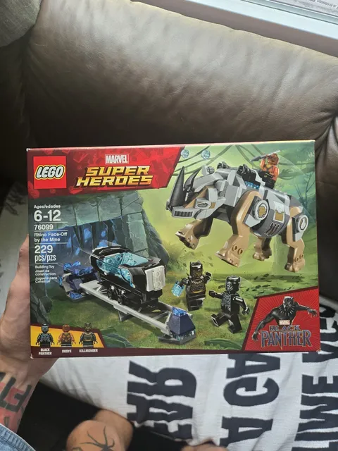 LEGO Marvel: Rhino Face-Off by the Mine 76099 Super Heroes Item 6212658 NEW NIB