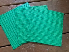 LOT OF 3 Lego Base Plates traditional green 32x32 studs 10" x 10" GENUINE