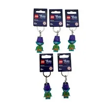 LEGO® New Trolls Branch Key Chain - 854004 - Set of 5