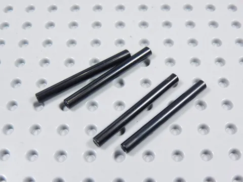 LEGO Lot of 4 Black 4L Wands Lightsaber Blades Weapon Minifig BJ