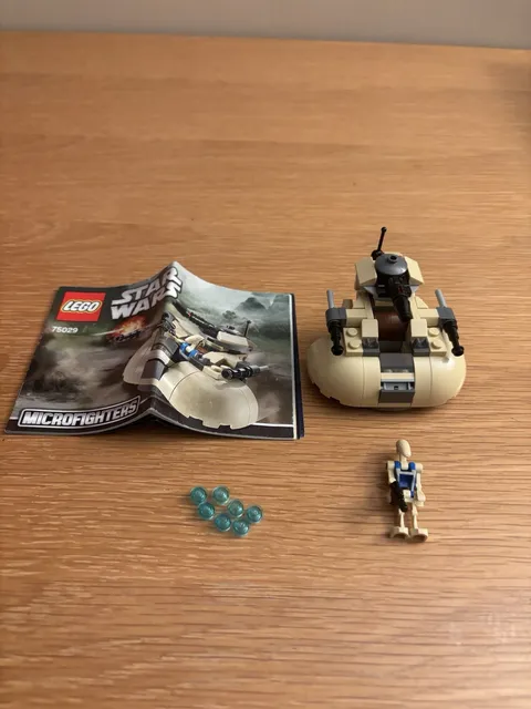 LEGO Star Wars: Aat Microfighter (75029) 100% Complete With Manual No Box