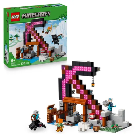 LEGO Minecraft La Miniera delle Piccozze - Giocattolo interattivo con Figure di
