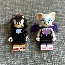 LEGO Sonic the Hedgehog Shadow & Rouge Minifigures