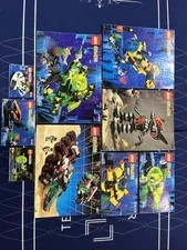 LEGO SYSTEM VINTAGE MANUAL LOT SPACE POLICE AQUAZONE 2153 6957 2162 6175 2160 +