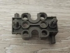 Lego 32167 Old Dark Gray Technic Rectangular Gearbox Half Replacement Part Piece