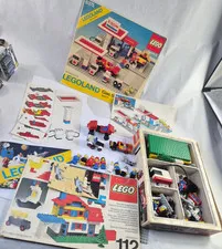 Vintage LEGO Manuals Lot Early 1980's, 6375, 112, & Minifigures, Spacemen ***