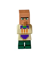 Lego Villager Minifigure Cleric Desert Biome Outfit Minecraft 21160 min076