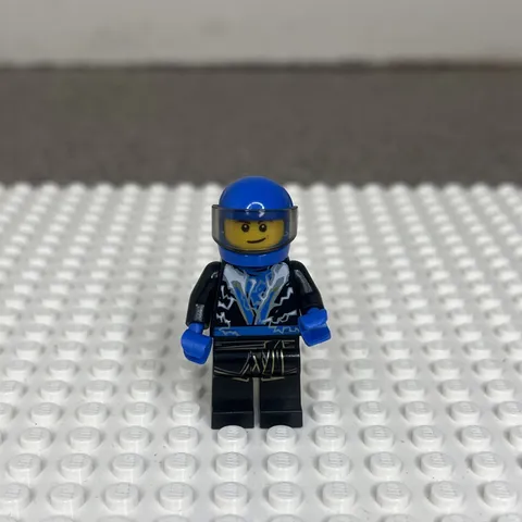 LEGO Ninjago Minifigure JAY blue Spinjitzu Masters 70635 incomplete