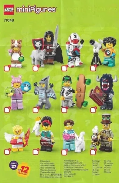 LEGO 71048 Series 27 Minifigures Complete Set of 12 Sealed - Like New