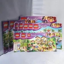 Friends LEGO Instructions ONLY 3185 41058 41037 41101 No Pieces