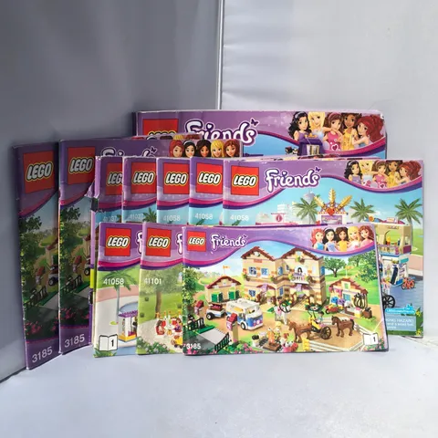 Friends LEGO Instructions ONLY 3185 41058 41037 41101 No Pieces