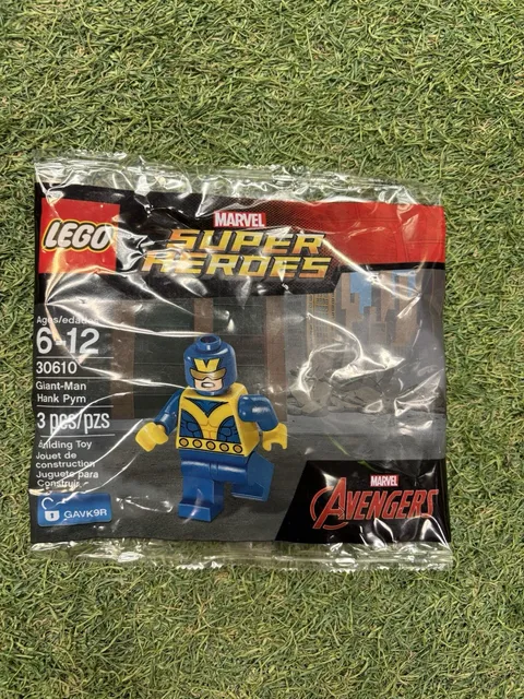 LEGO Marvel Super Hero Giant Man Hank Pym Poly Bag 30610 New Factory Sealed