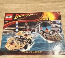 LEGO Indiana Jones Last Crusade 7197 Instruction Manual Booklet Illustrated 2008