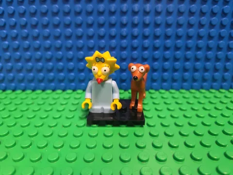 Lego Maggie Simpson Minifigure Simpsons Series 2 Collectible 71009 CMF Lot Rare 