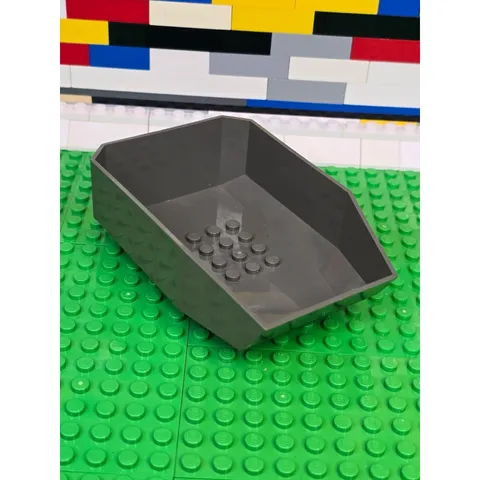 LEGO Dark Gray Dump Truck Bed 8x12x4