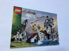 LEGO CASTLE DRAWBRIDGE DEFENSE SET 7079 INSTRUCTION MANUAL BOOK RETIRED