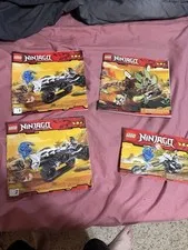 Lot Of 3 Ninjago Set Instructions