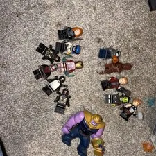 LEGO Marvel Avengers Minifigure Lot Thanos Iron Man Thor Groot Gamora + More