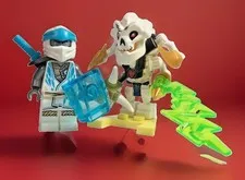 ZANE NINDROID NINJAGO LEGO + SAMUKAI (p)
