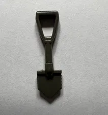 LEGO 3837 Dark Gray Shovel Spade Minifigure Tool Accessory 1980s 1990s VTG