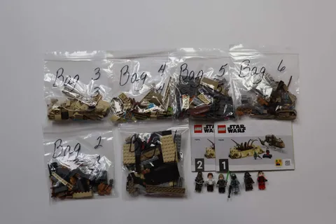 LEGO® Star Wars™ 75396 Desert Skiff & Sarlacc Pit ☀️100% Complete W/Instructions