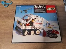 Vintage Lego Technic set 8660 Arctic Rescue in original box from 1986 RARE!