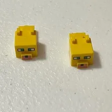Lego 24008 Yellow Replacement Add-on Pieces Parts Lot of 2