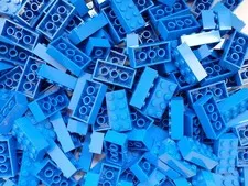 LEGO® BULK 2X4 BRICKS PICK-A-BRICK BRIGHT BLUE 3001 CLASSIC CREATIVE STEM BLOCKS