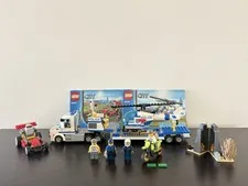 LEGO City Helicopter Transporter 60049 100% Complete 2/4 Manuals RETIRED