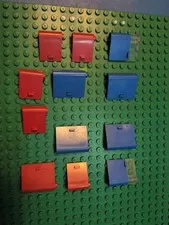 Lot Of 12 Vintage Lego Swing Out Frameless Doors