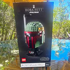 LEGO Star Wars Boba Fett Helmet 75277 625pcs 18+ Display Stand Included
