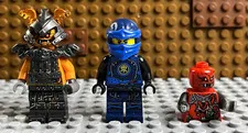 LEGO NINJAGO Minifigures Lot of 3.
