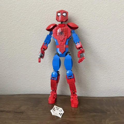 LEGO Spider Man Buildable Figure 76051 (NOT COMPLETE)