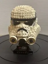 LEGO Star Wars Stormtrooper Helmet 75276 Complete RARE W/ Instructions No Box